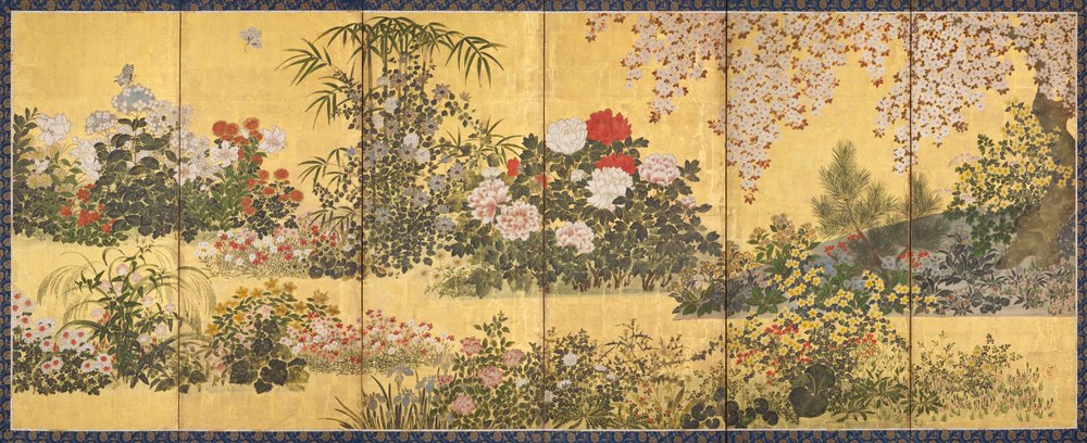 Tawaraya Statsu - Flowers and